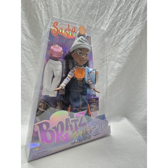 Bratz 20th Anniversary Sasha- New- Packaging Has Wear - Picture 7 of 7